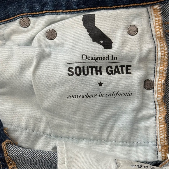 AG Adriano Goldschmied The Ex-Boyfriend Slim Mid Rise Blue Jeans Size 26R - Picture 11 of 12